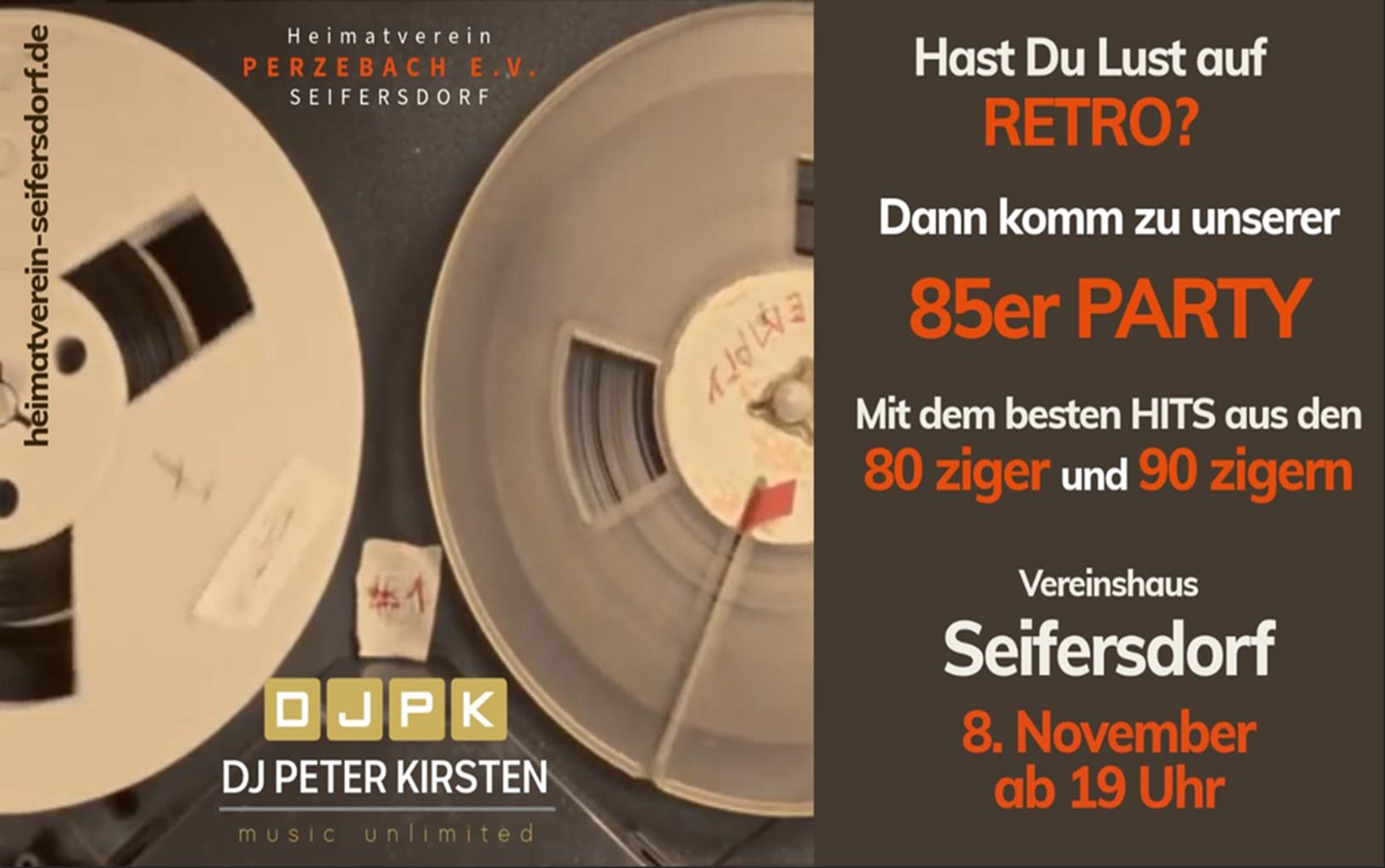 2025 01 Disco 85er Party